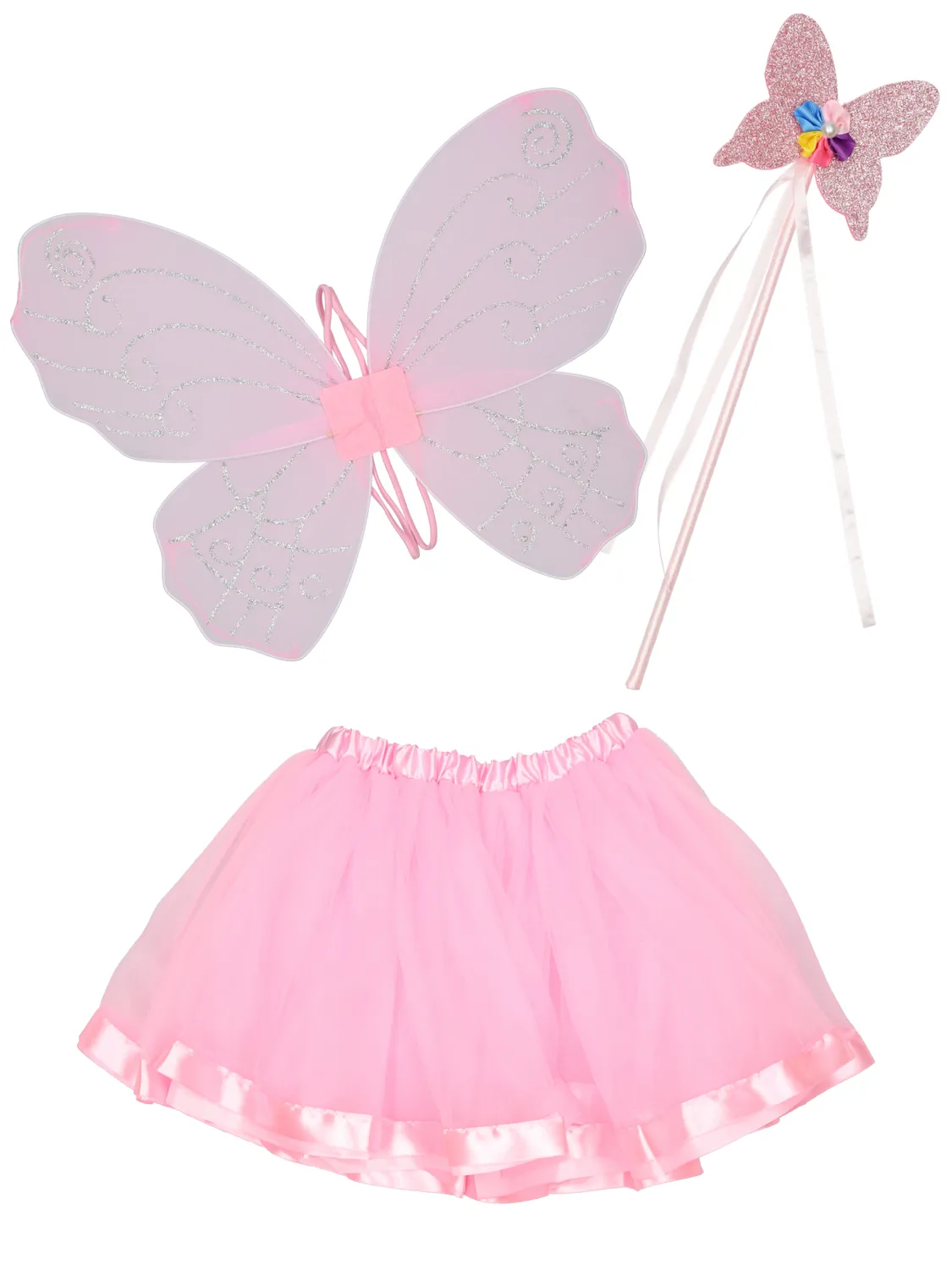 Wibra Costume Fata 3 Pezzi tutu bambina