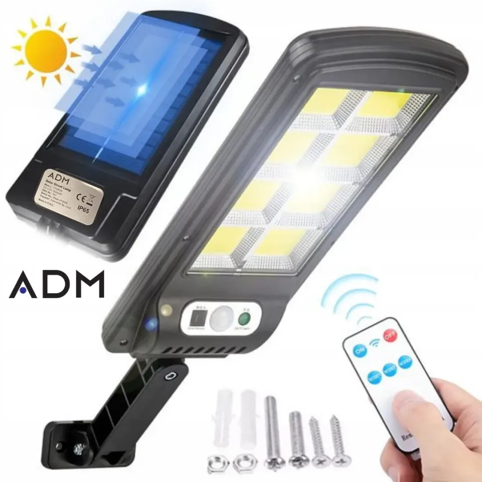 ADAMANTA 507 lampada solare esterno con telecomando