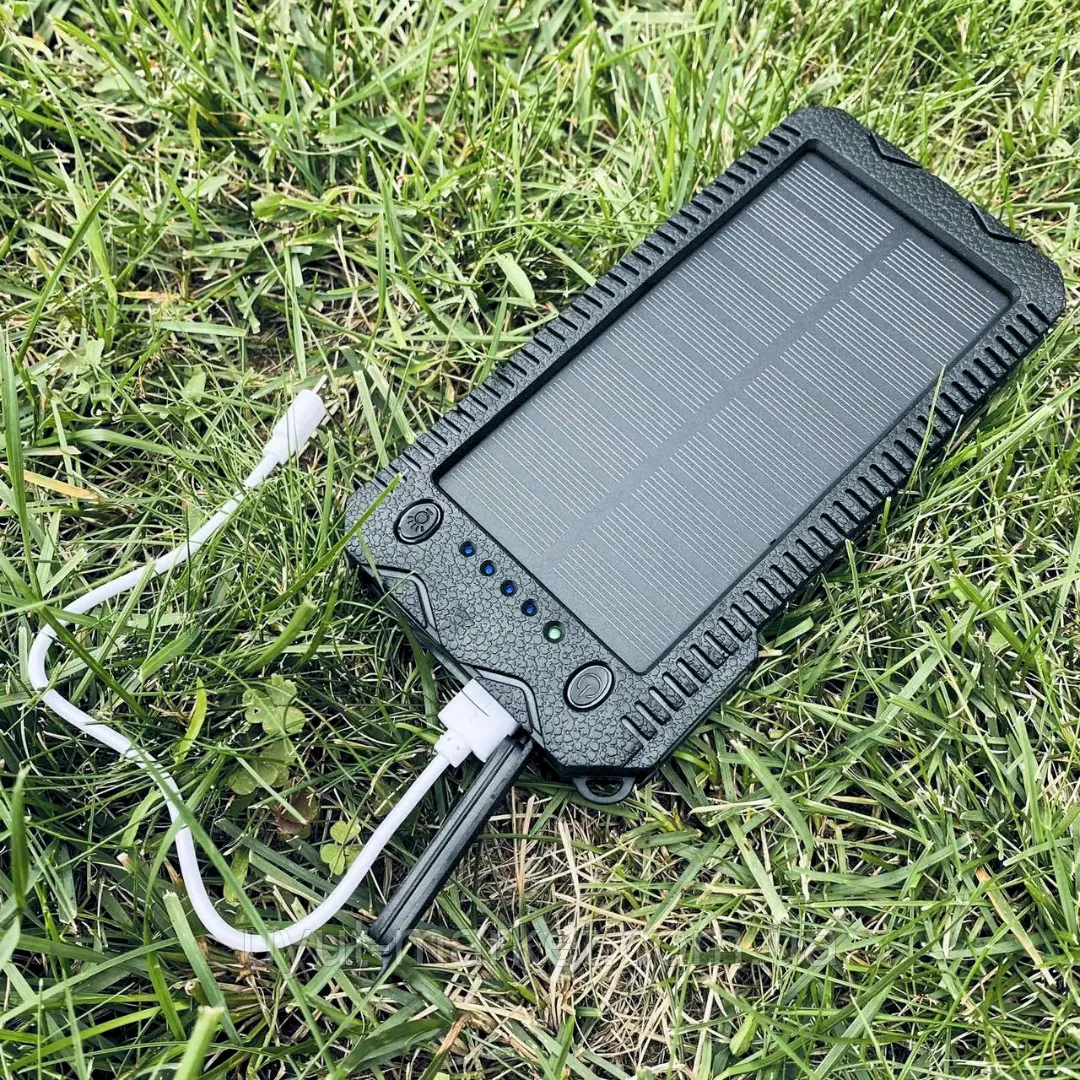 ADAMANTA 581 powerbank solare 20000 mAh con luci LED