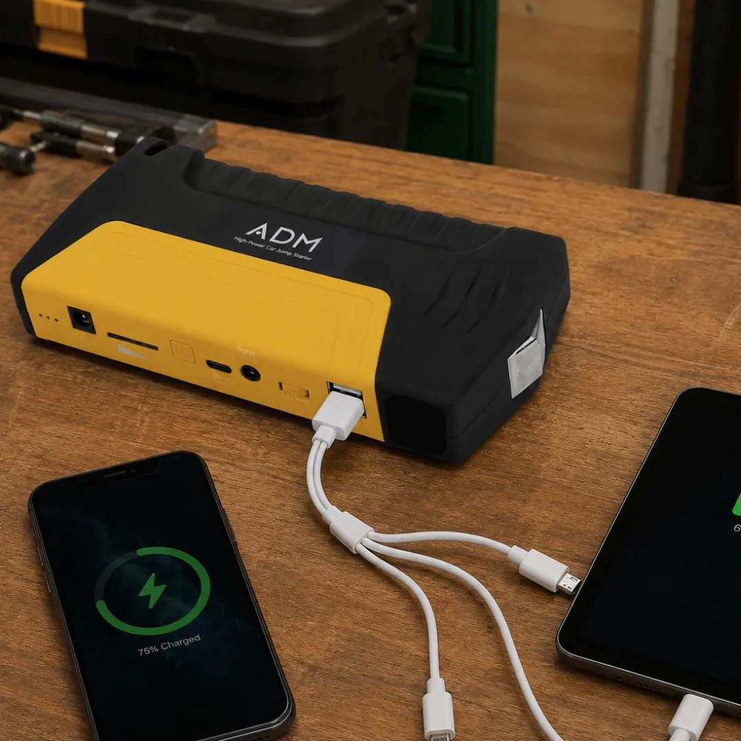 ADAMANTA TM15 avviatore auto portatile power bank