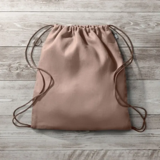 3BPRO MO6163 Sacca Coulisse Canapa 38x42 cm Naturale
