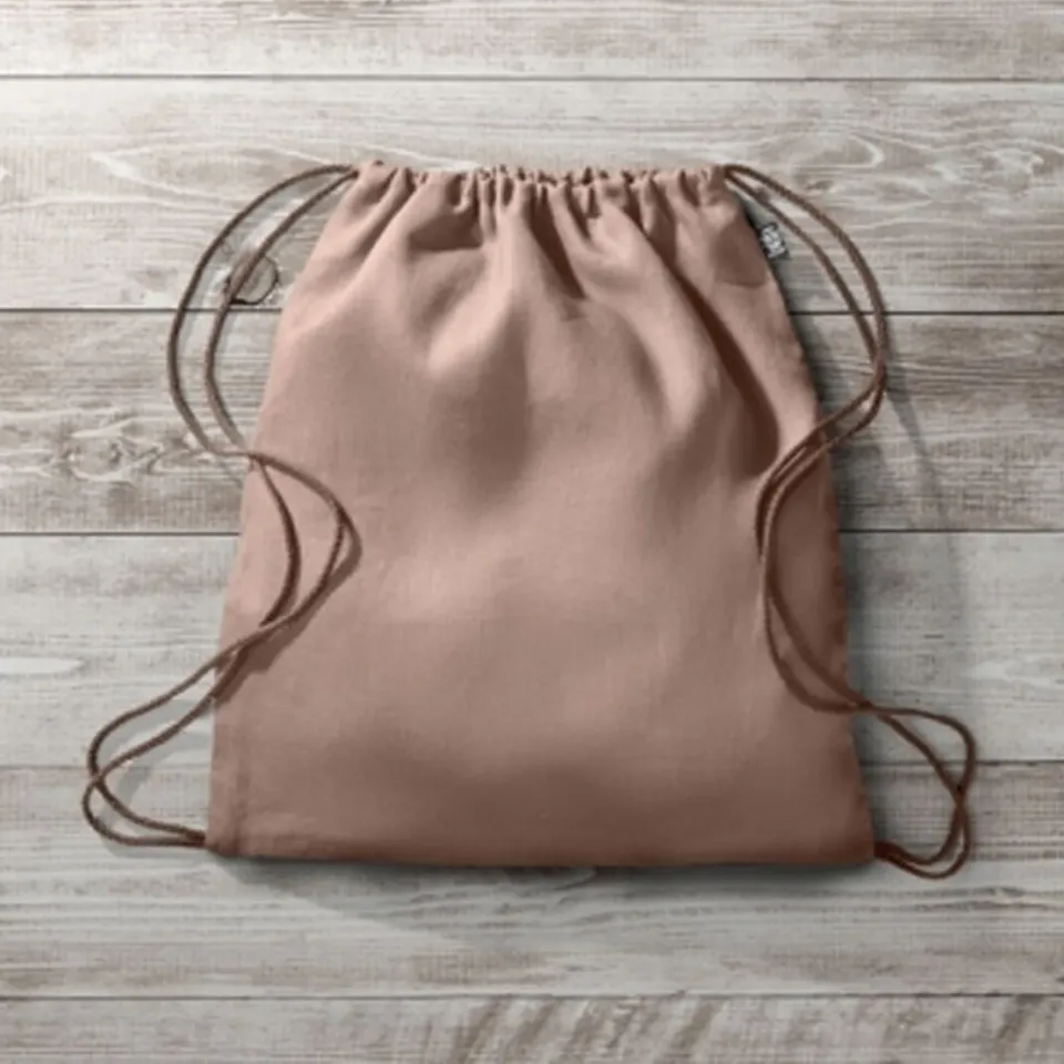 3BPRO MO6163 Sacca Coulisse Canapa 38x42 cm Naturale