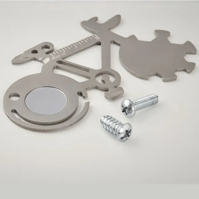 3BPRO MO6701-16 multiutensile 11 in 1 in acciaio inox