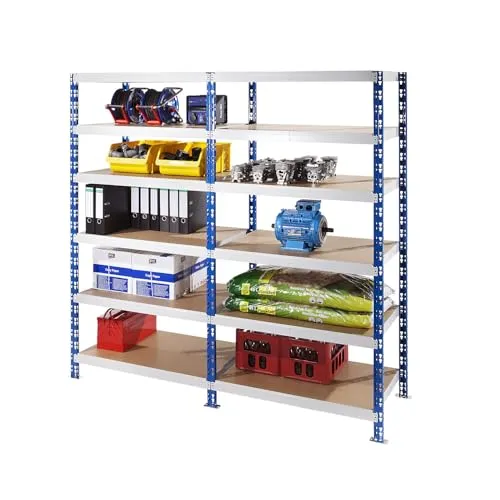 Eurokraft Basic scaffale innesto universale blu 1820 mm