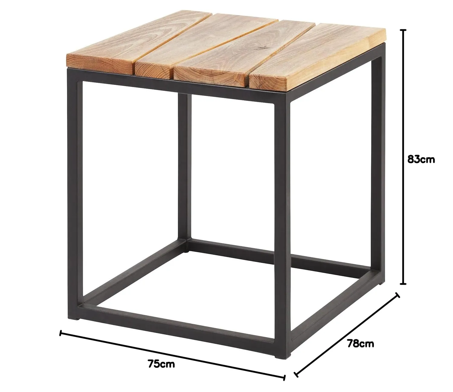 Kaiserkraft Alois set tavolo e sedie da esterno legno