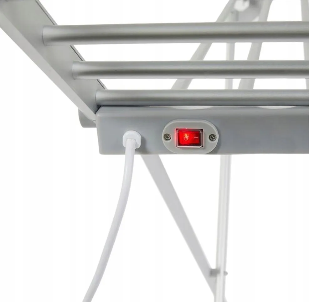 ADAMANTA ADM 4001 stendibiancheria elettrico pieghevole 18 barre