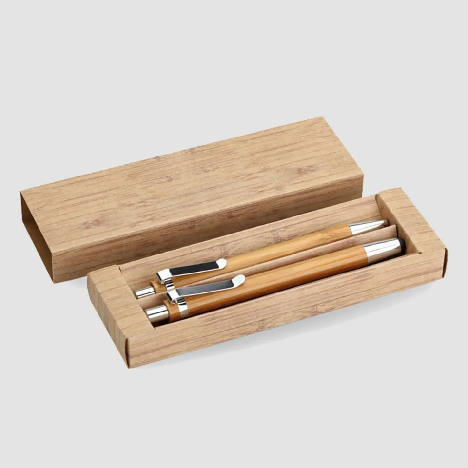 3BPRO MO8111-40 set penna e portamine bambù con touch