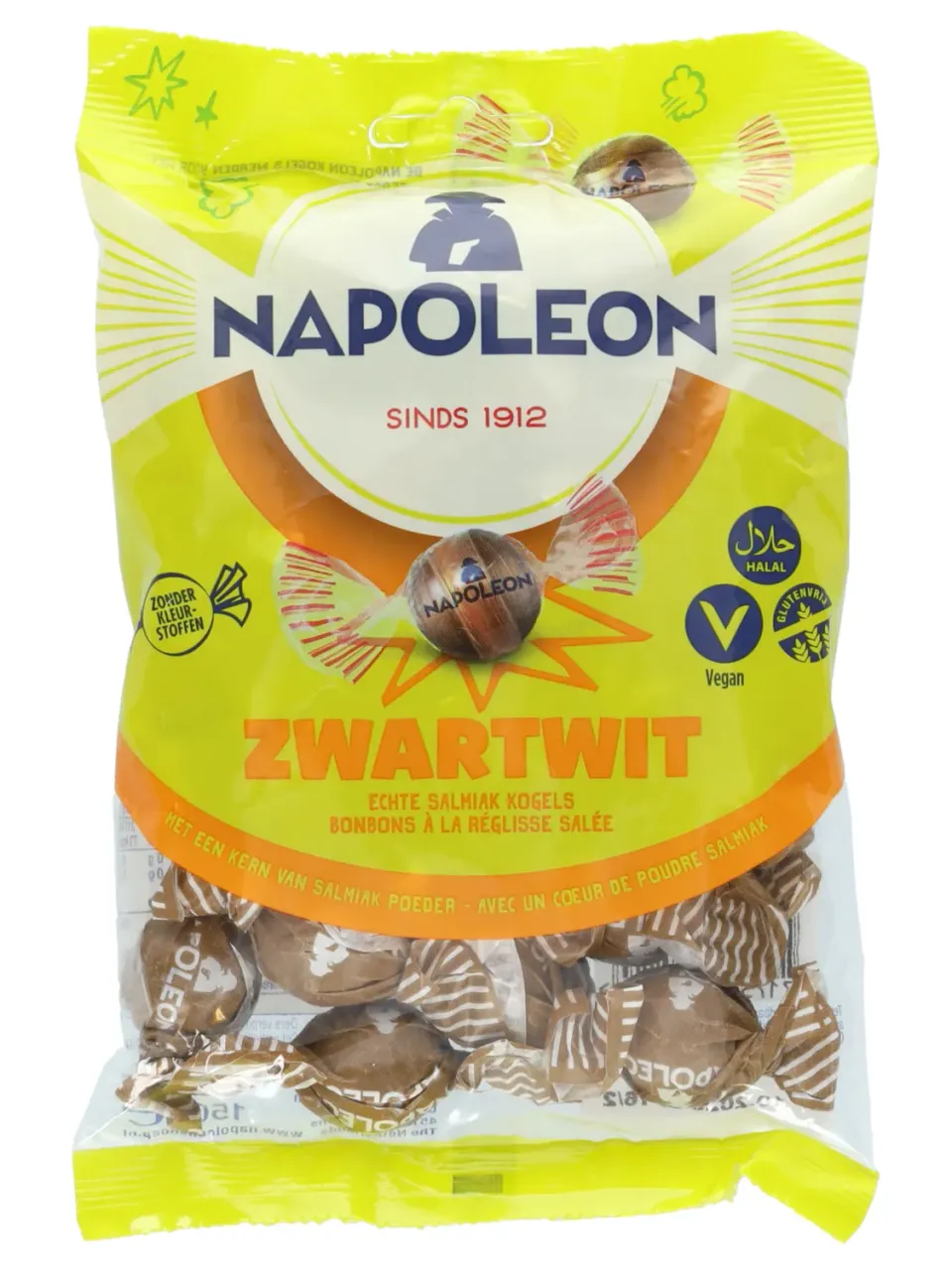 Napoleon Bianco Nero caramelle salmiak 150 g