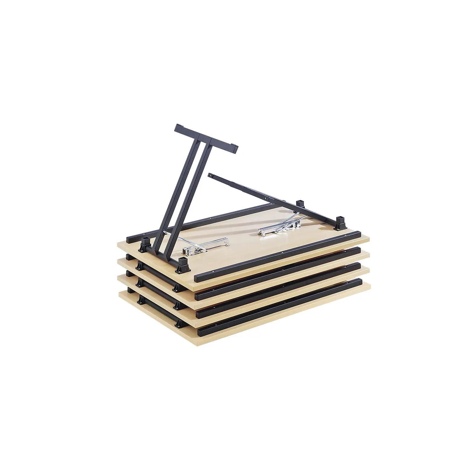 Kaiserkraft tavolo pieghevole 180x80 simil-faggio