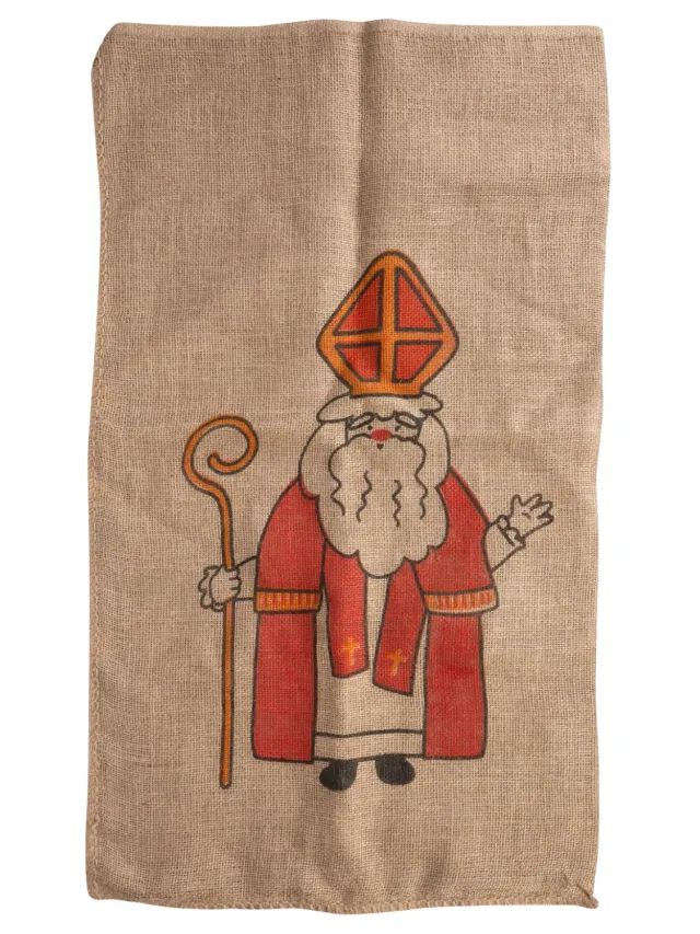 Wibra sacco iuta San Nicola 60x100 cm grande