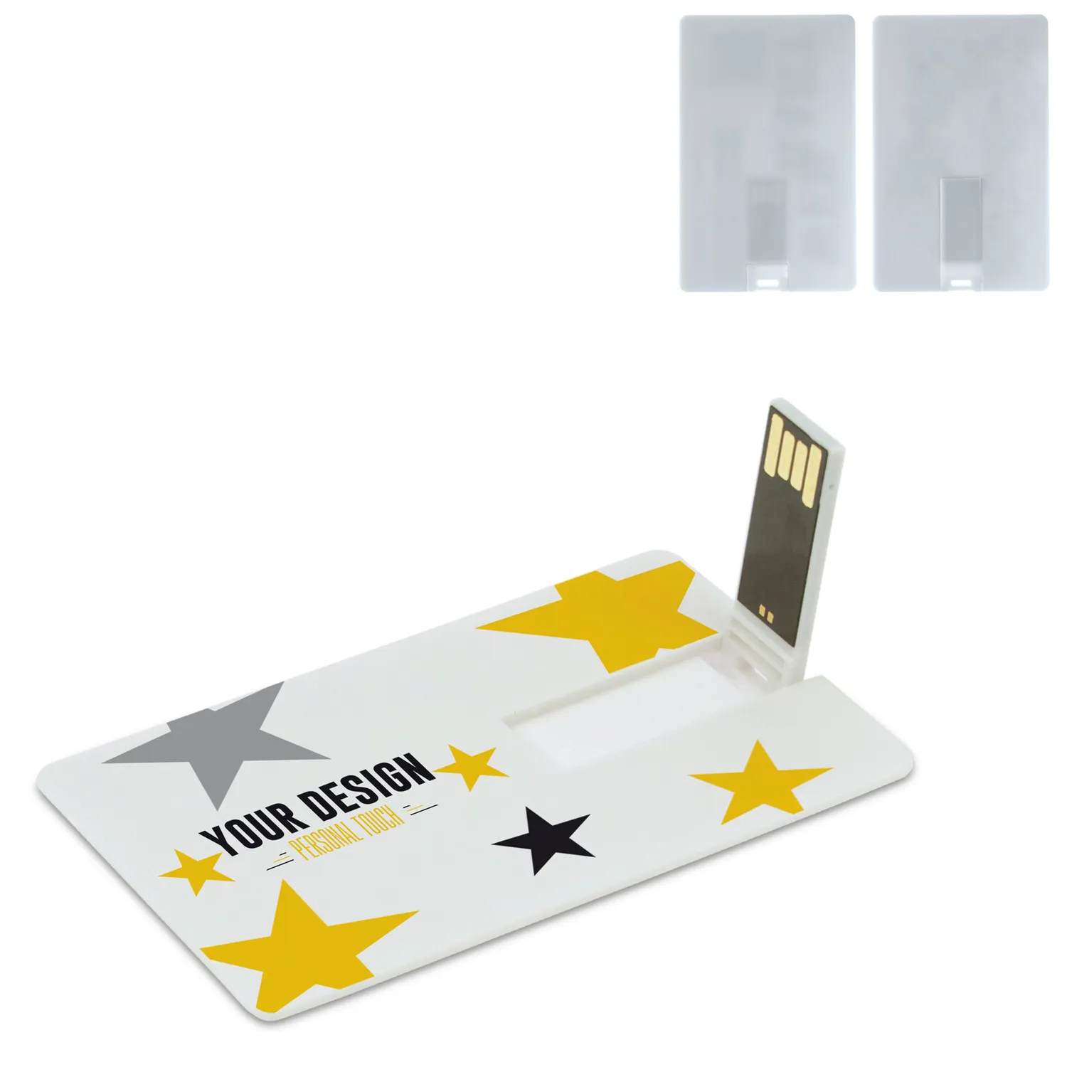 3BPRO AP1076 chiavetta USB PET riciclato piatta