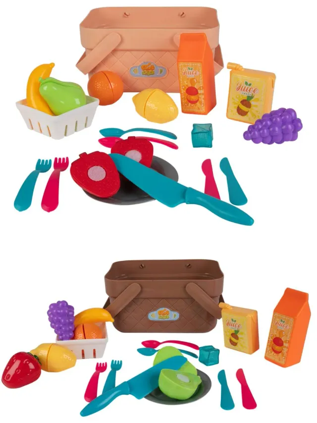 Wibra cesto frutta giocattolo con accessori smontabile