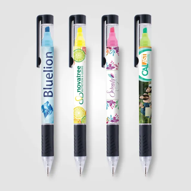 3BPRO Bergman 171274 penna 2 in 1 con evidenziatore