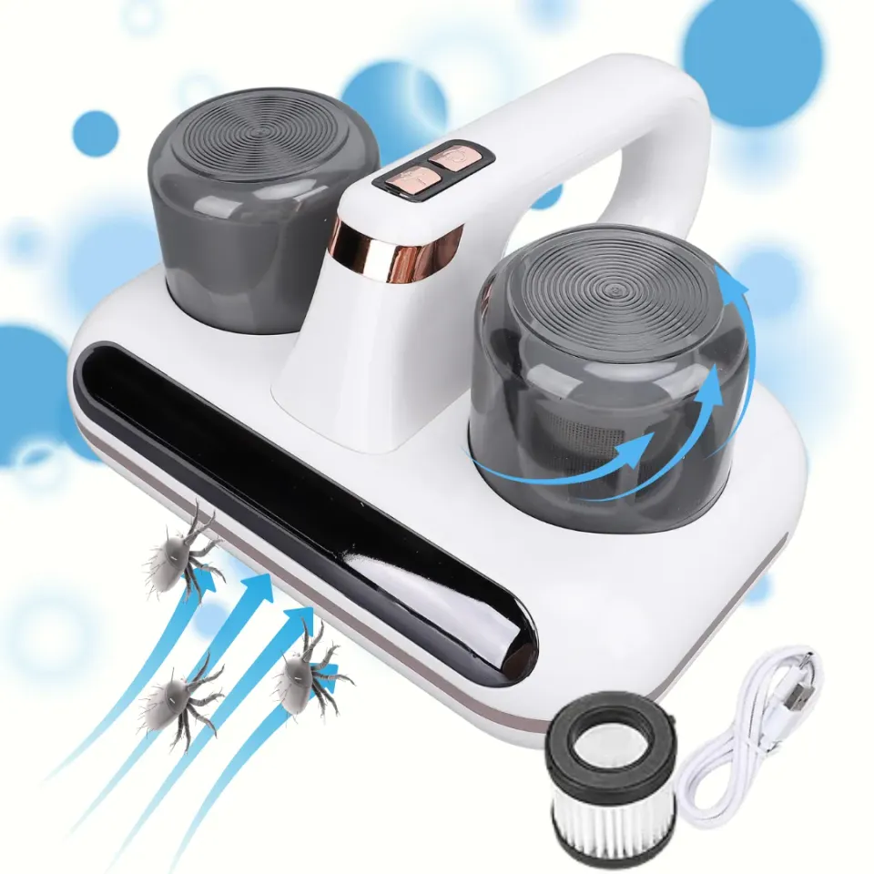 ADAMANTA 7042 aspirapolvere antiacaro UV ricaricabile