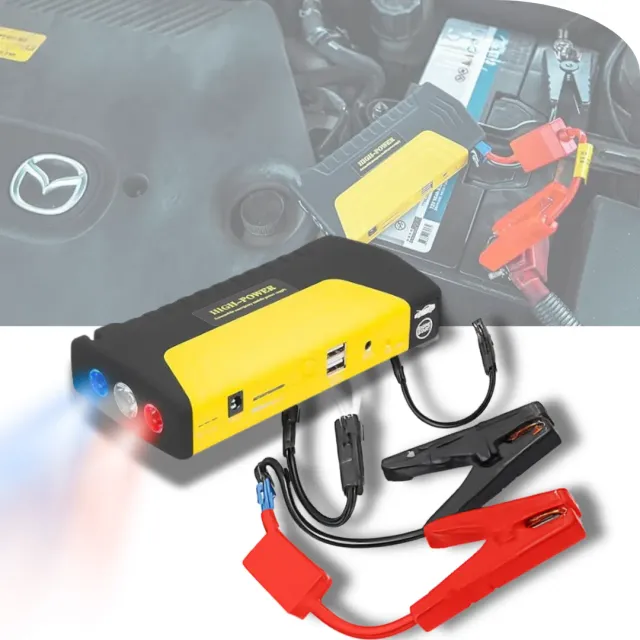 ADAMANTA SKU 384 avviatore auto 12800 mAh con power bank