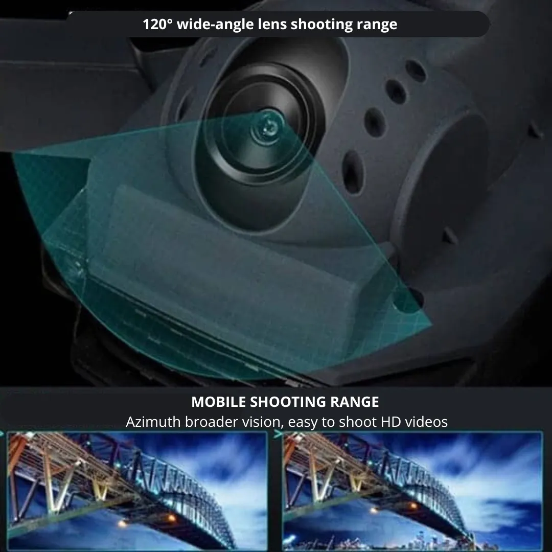 ADAMANTA 414 Drone Pieghevole Fotocamera HD WiFi