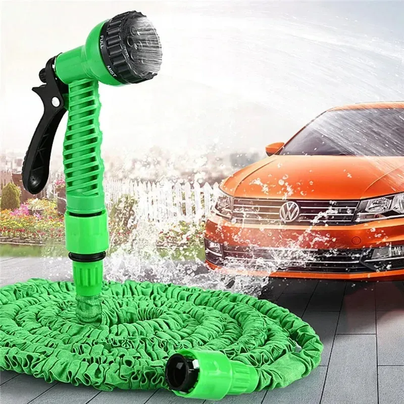 ADAMANTA 453 tubo giardino estensibile con pistola 7 getti