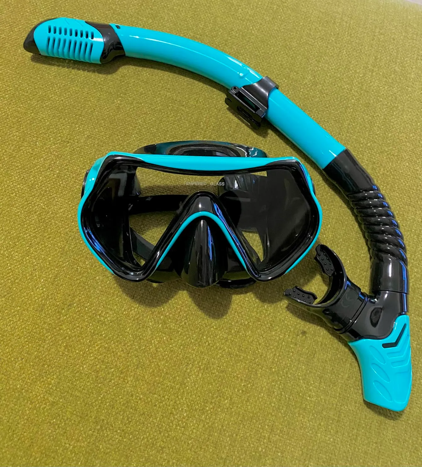 Kaefuys set snorkeling maschera subacquea 180°