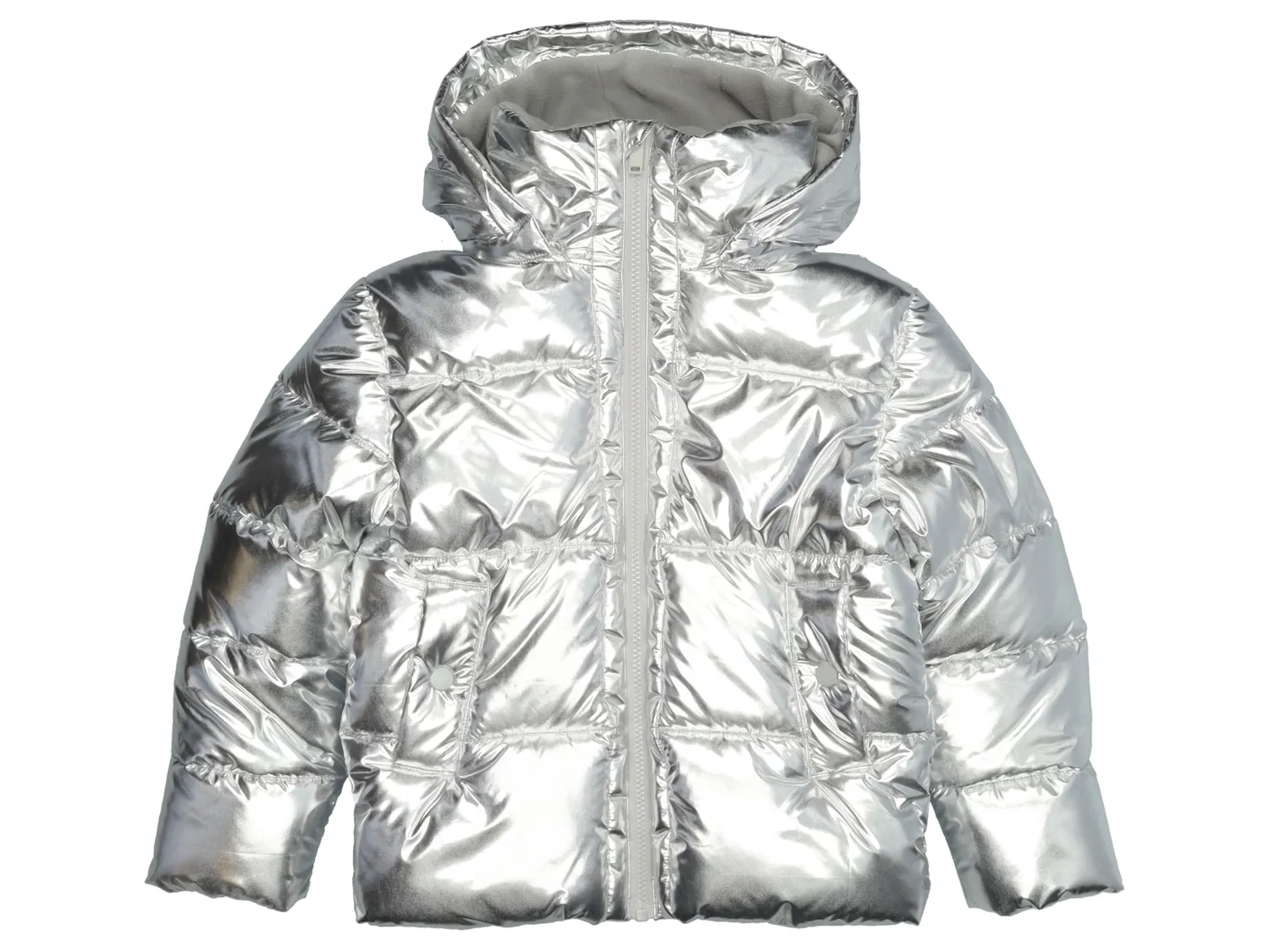 Wibra giacca invernale bambina metallizzata