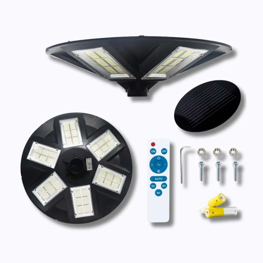 ADAMANTA 533 Lampada Solare LED 600W con Sensore