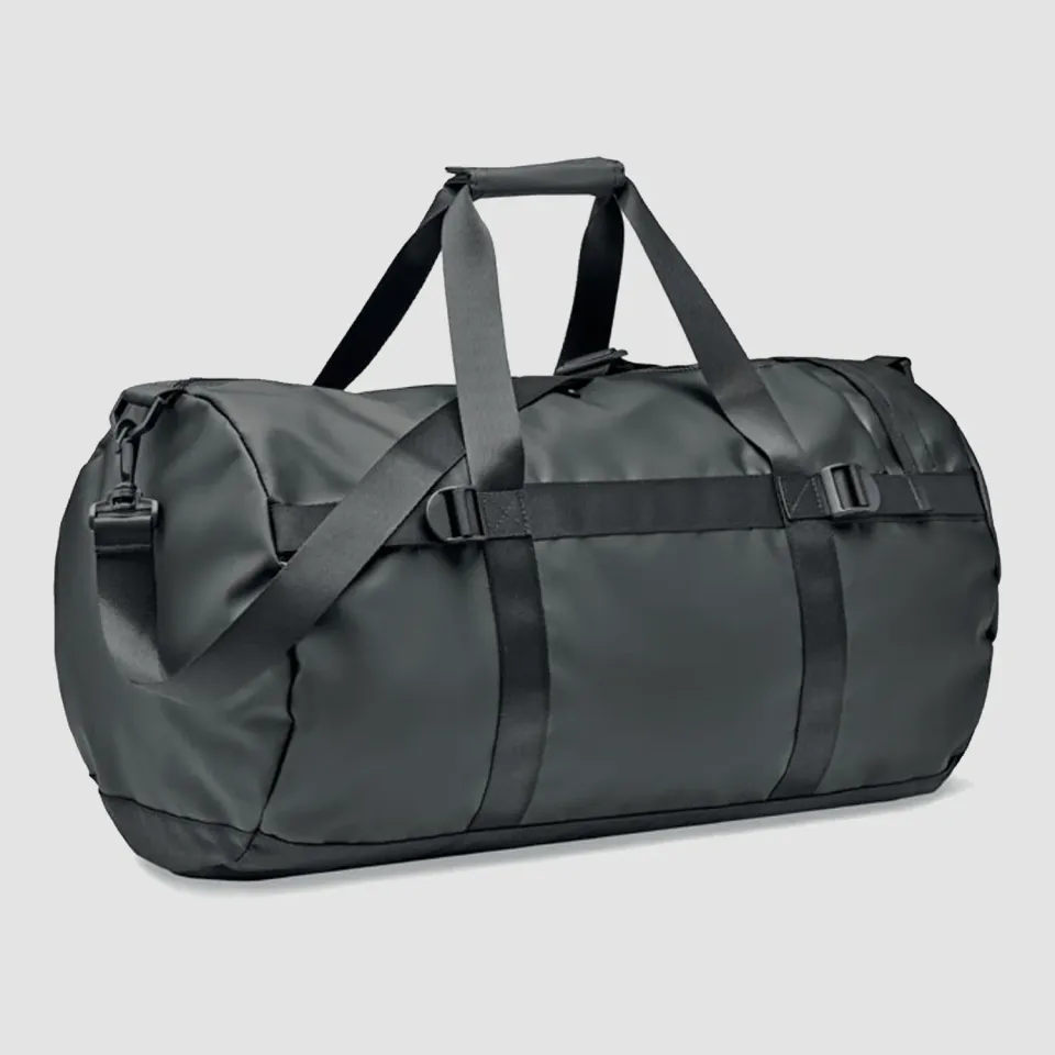 3BPRO MO6940-03 borsone sport nero 49x28x28 tarpaulin