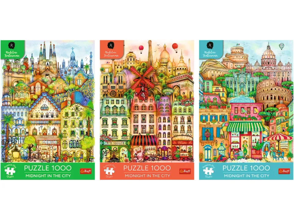 Trefl Midnight in the City puzzle 1000 pezzi