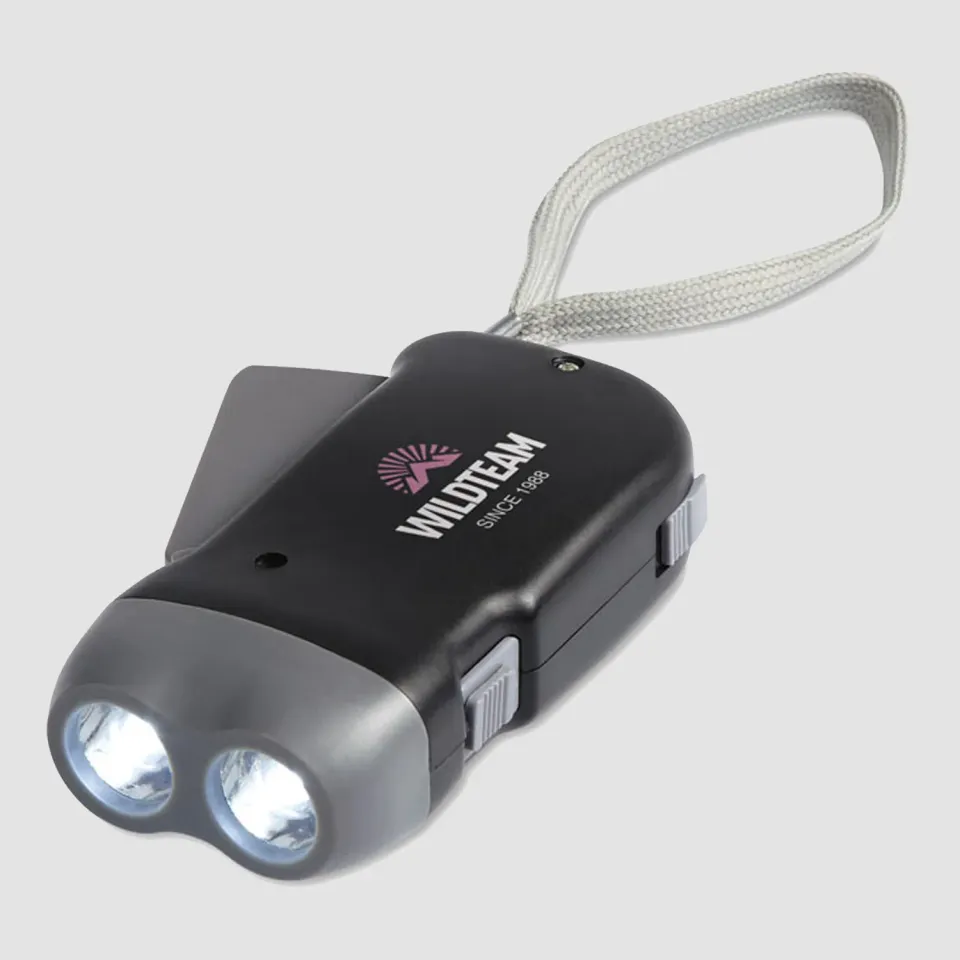 3BPRO MO8235-03 torcia LED dinamo ABS senza pile