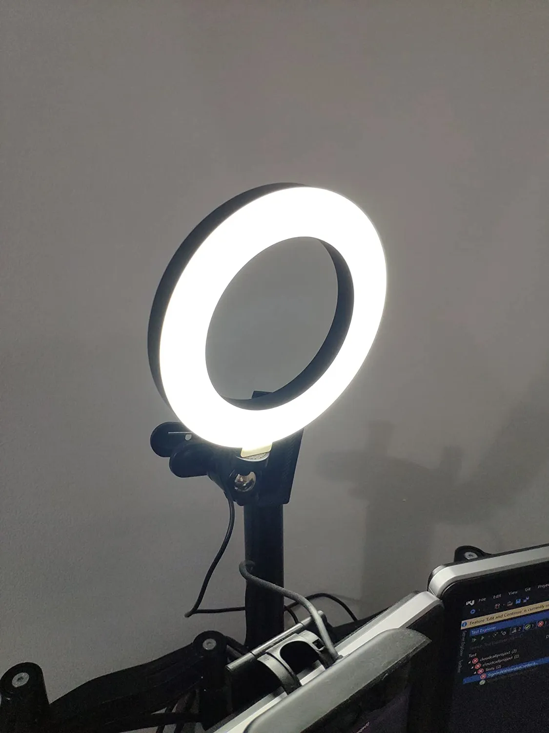 Action luce ad anello 6 pollici selfie USB dimmerabile