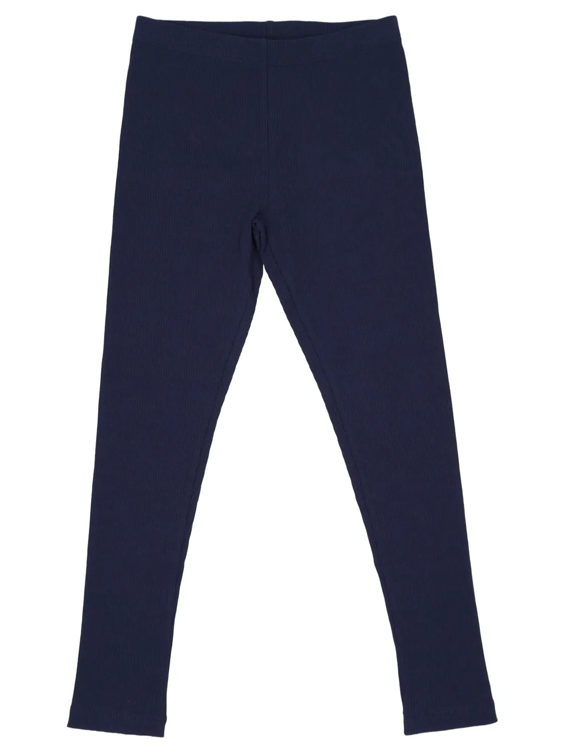 Wibra Leggings Bambina Cotone 92-140 Nero Elastico