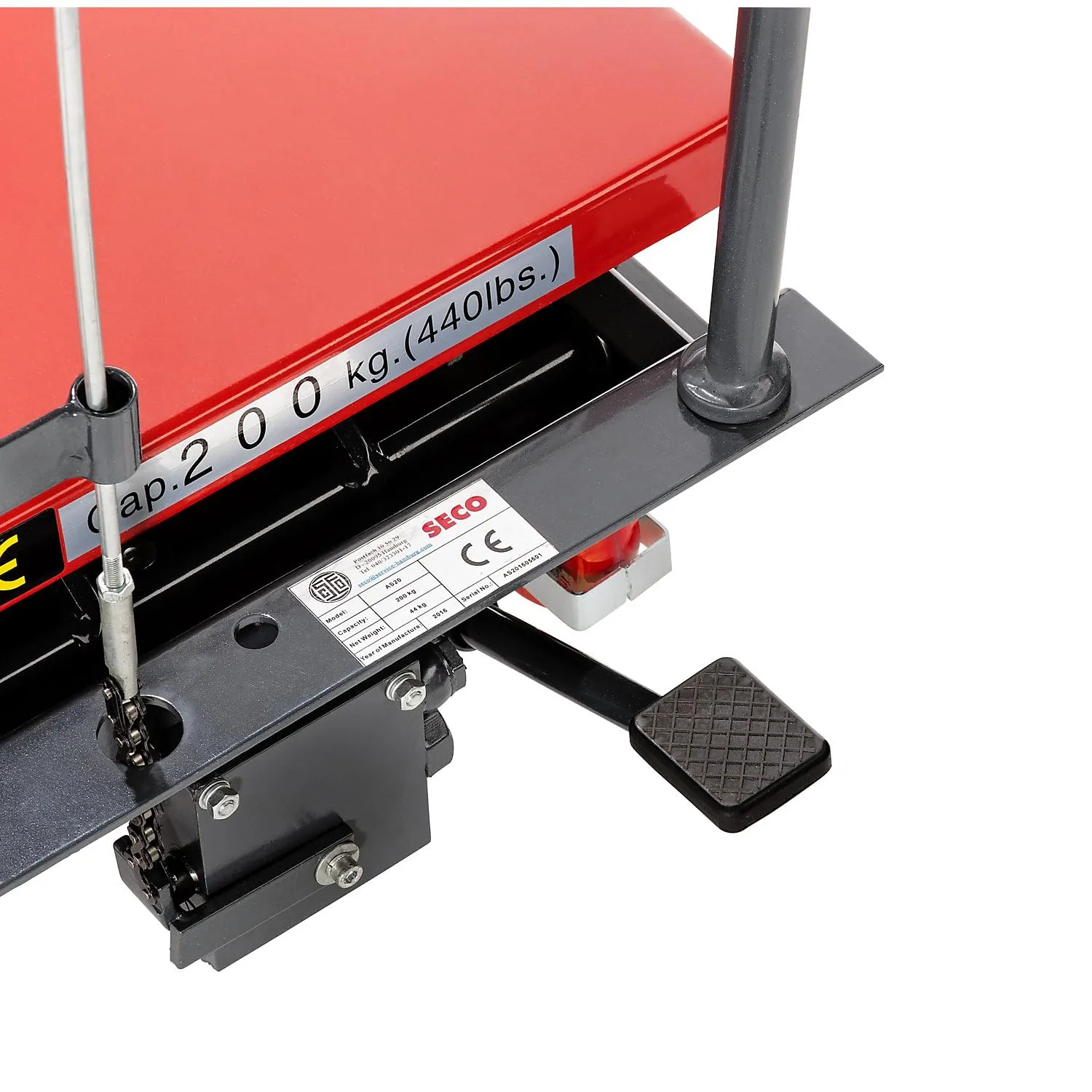 Kaiserkraft Eurokraft Hub carrello a piattaforma