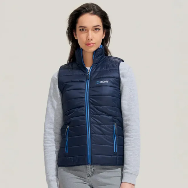 3BPRO S01437 gilet imbottito donna