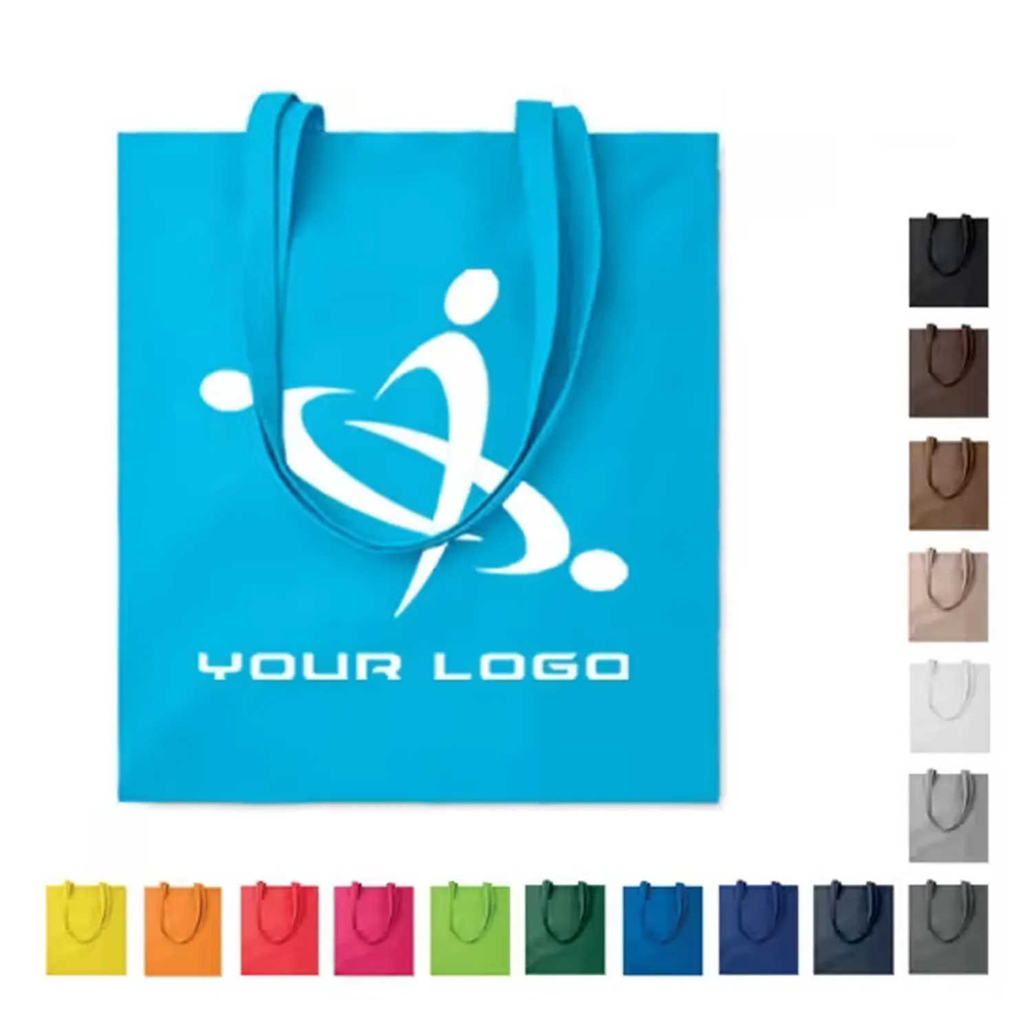 3BPro MO9846 Shopper Cotone 180 g/m2 38x42 Spalla