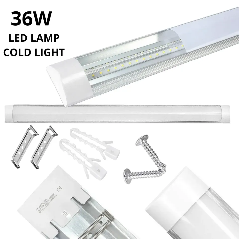 ADAMANTA Tubo LED 36W 6500K Luce Fredda 30 Pezzi