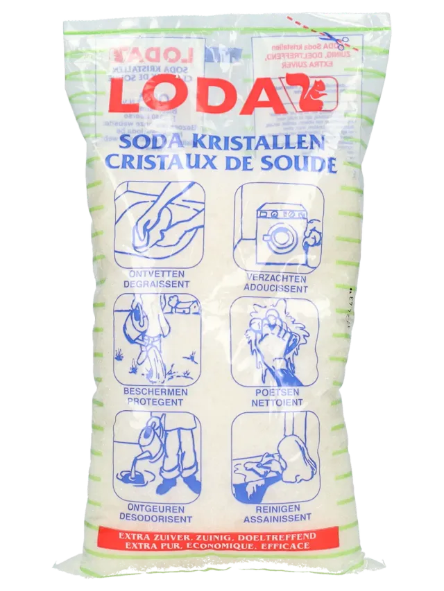 Loda cristalli di soda 2 kg per pulizie casa