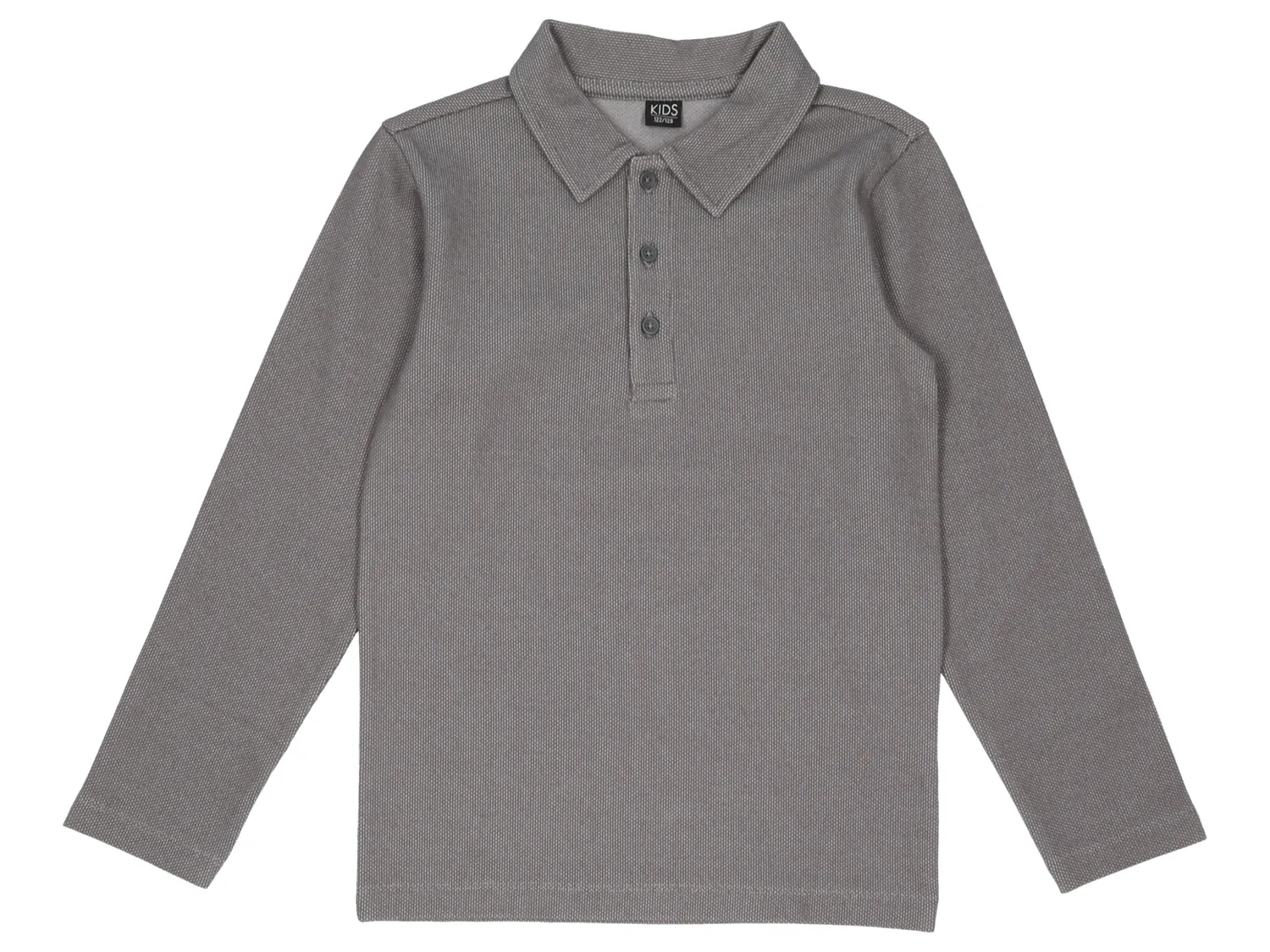 Wibra polo bambino manica lunga cotone elasticizzato