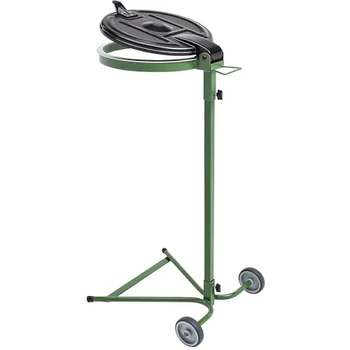 Kaiserkraft supporto sacchi rifiuti 120 litri con ruote