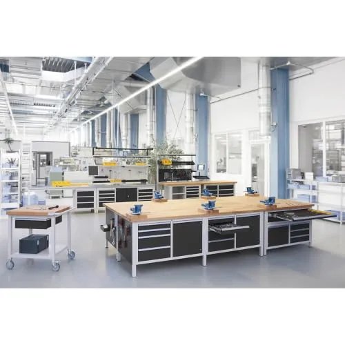 Kaiserkraft eurokraft pro banco lavoro serie 8000 750x700 mm