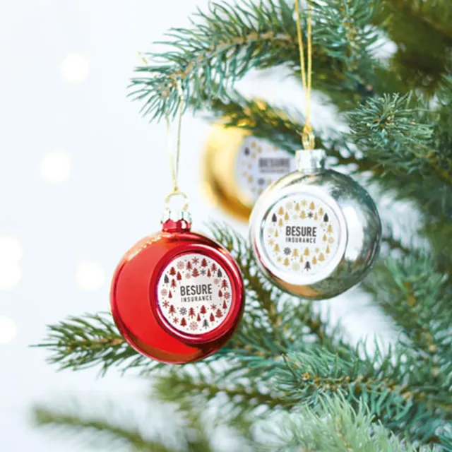 3BPRO CX1466 pallina di Natale personalizzata 6 cm