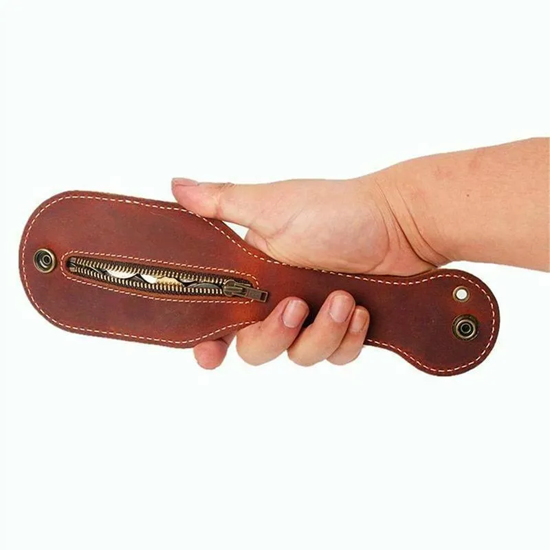ADAMANTA 292 Borsello in Ecopelle con Zip