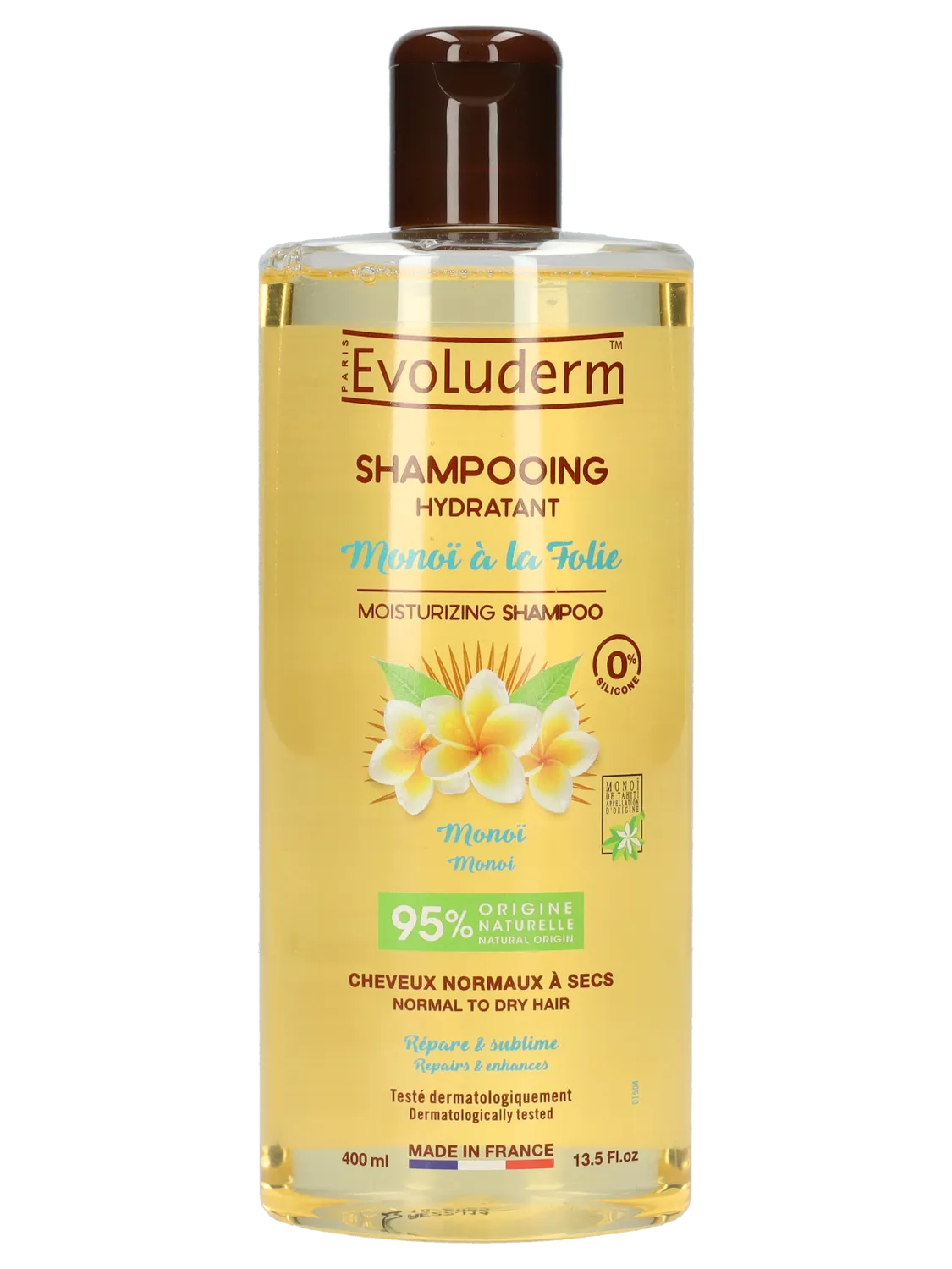 Evoluderm shampoo capelli secchi 400 ml