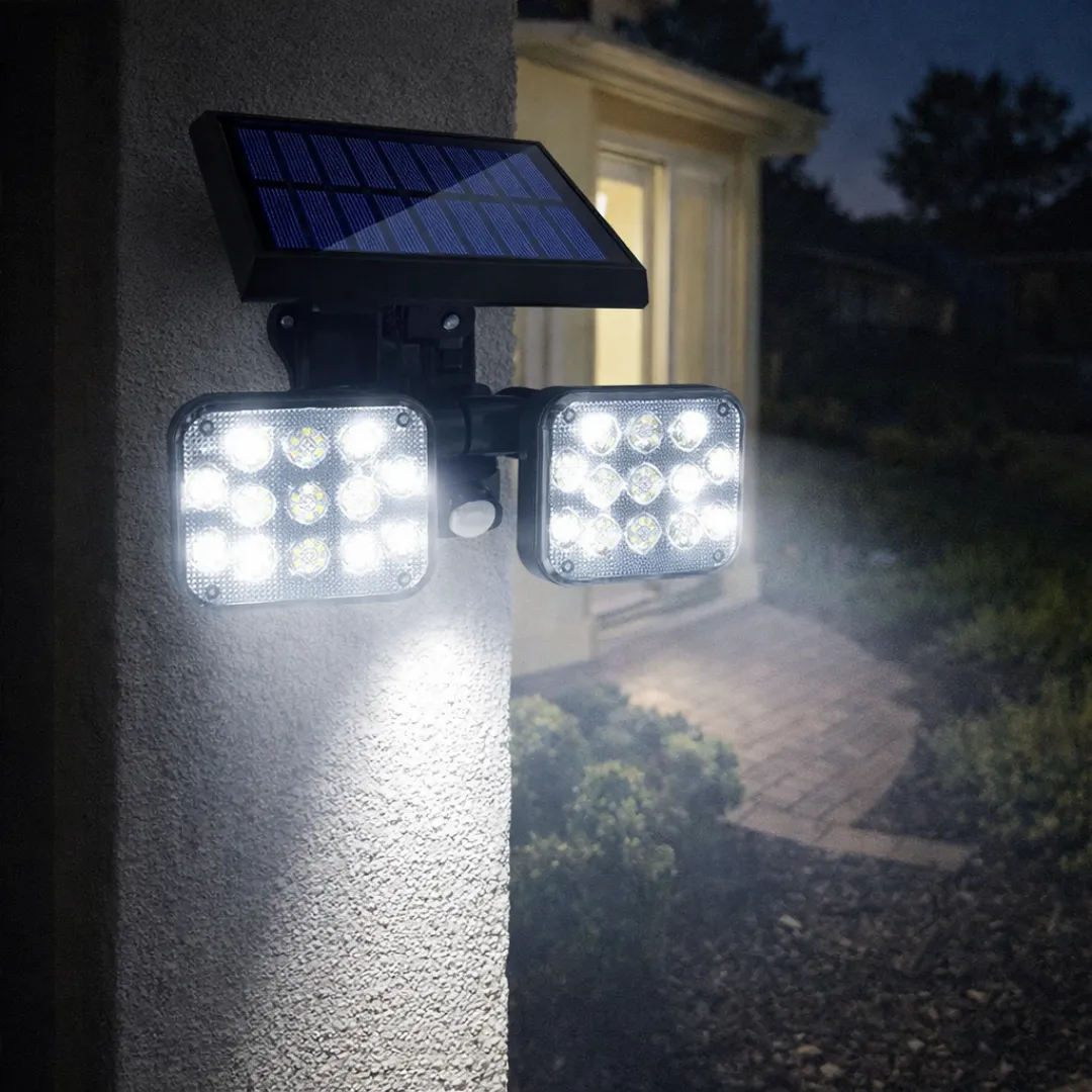 ADAMANTA JD-2108 lampada solare 120 LED esterno
