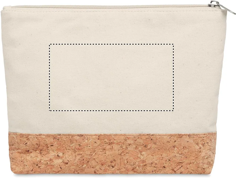 3BPRO MO9817 trousse trucco in cotone e sughero, ecologica