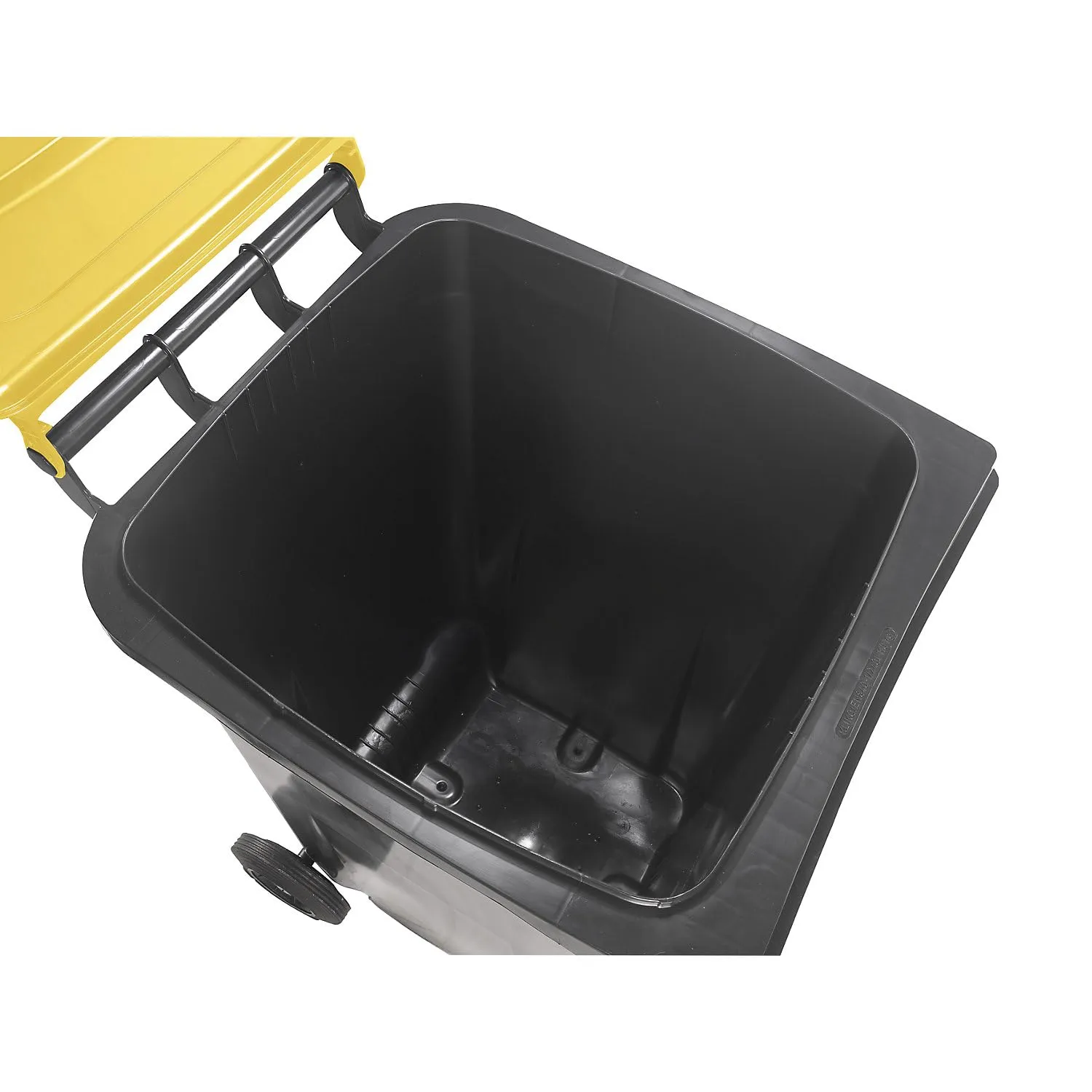 Kaiserkraft bidone rifiuti DIN EN 840 HDPE con ruote