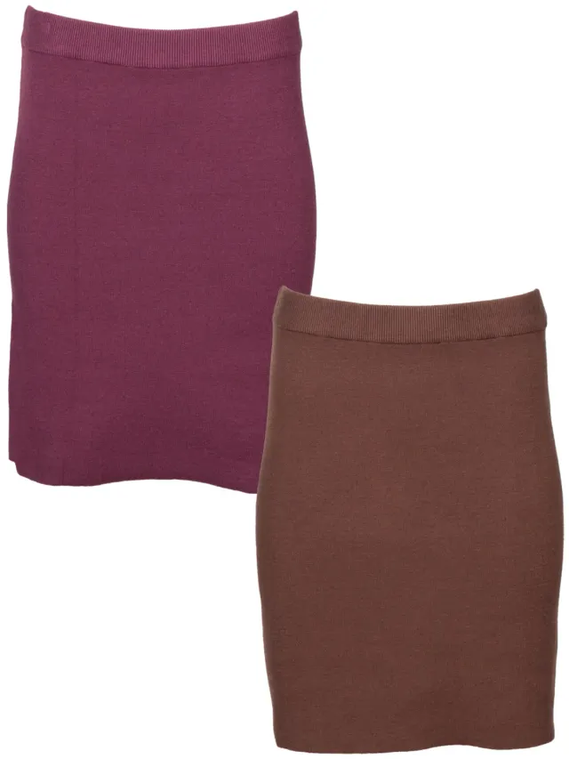 Wibra gonna donna in maglia elasticizzata