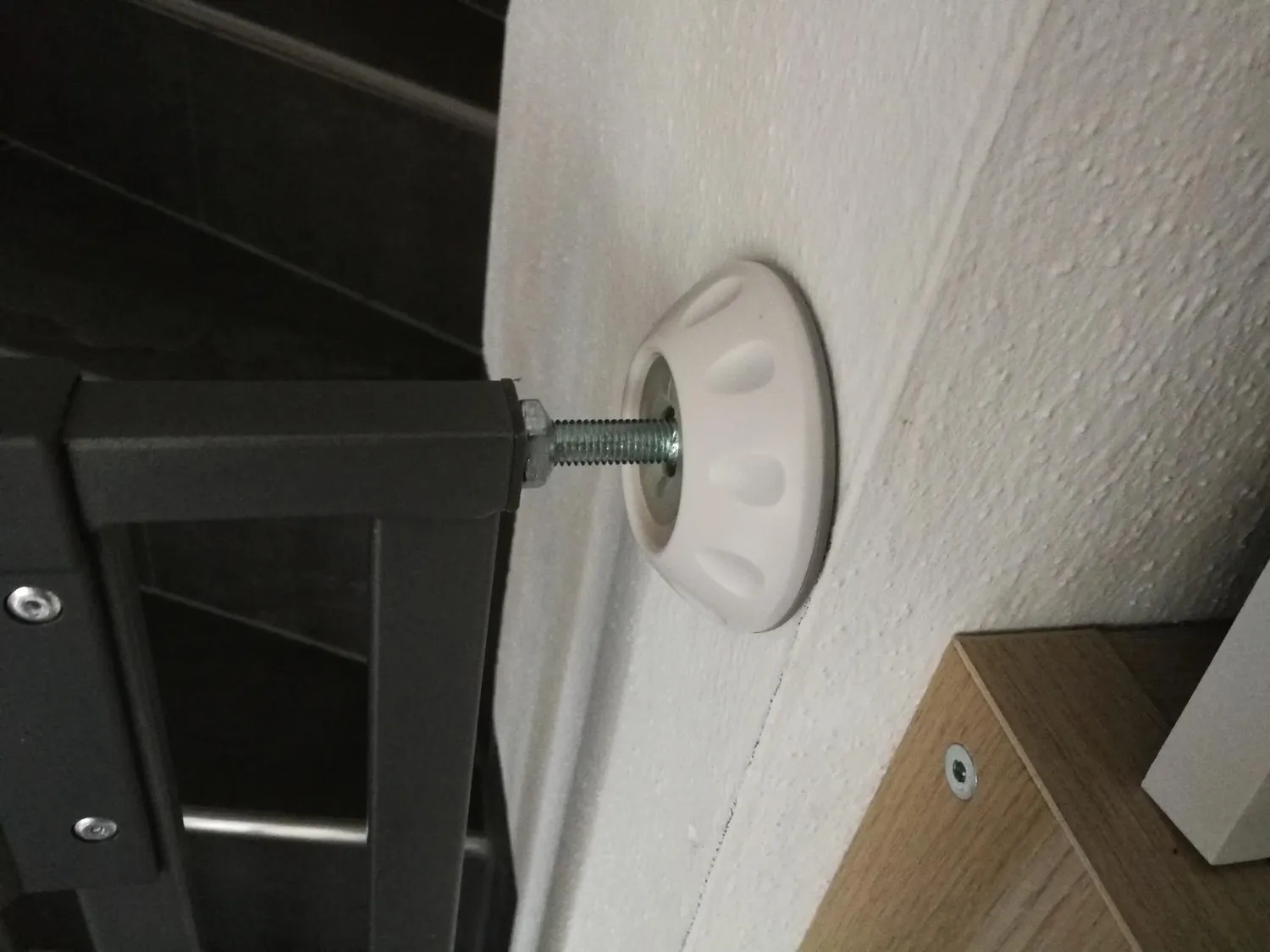 Amteker Protezioni Cancelletto Sicurezza 4 Pezzi Parete