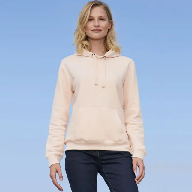 3BPRO Spencer S03103 felpa donna con cappuccio