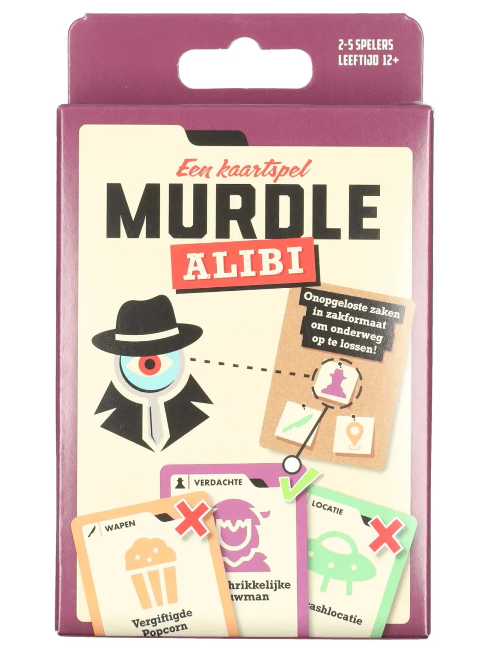 Wibra Murdle Alibi gioco di carte detective