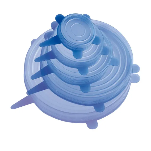Euromarketing Flexy Cover coperchi silicone 5 pezzi ermetici