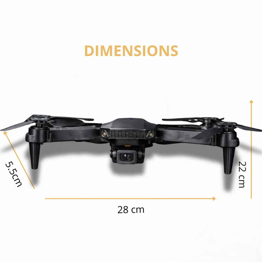 ADAMANTA 597 drone pieghevole 4K WiFi con custodia