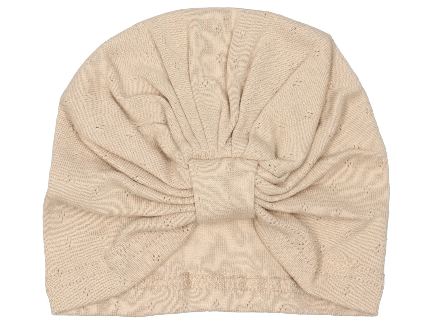 Wibra cappellini neonato turbante cotone 2 pezzi con nodo